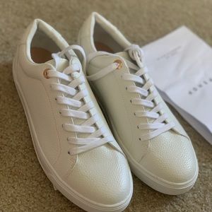 Topshop White Sneakers Size 39 (9)